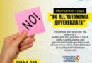 Autonomia differenziata, raccolta firme per legge costituzionale di iniziativa popolare